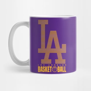 LA Basketball 1 Mug